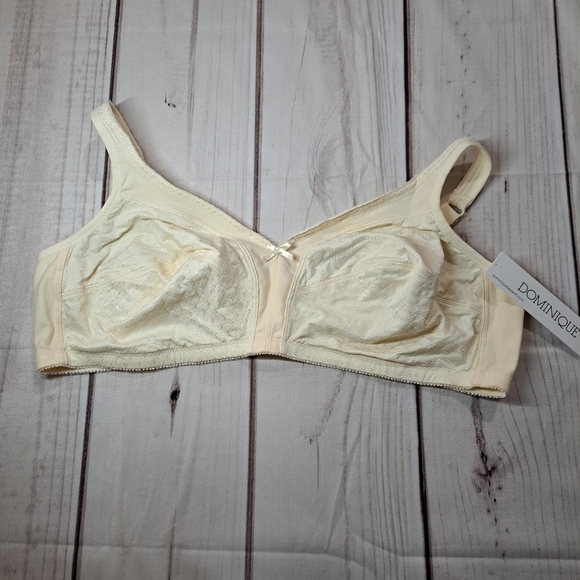NWT Dominique Cooling Collection Unlined No Wire Bra Size 48B - Picture 1 of 12